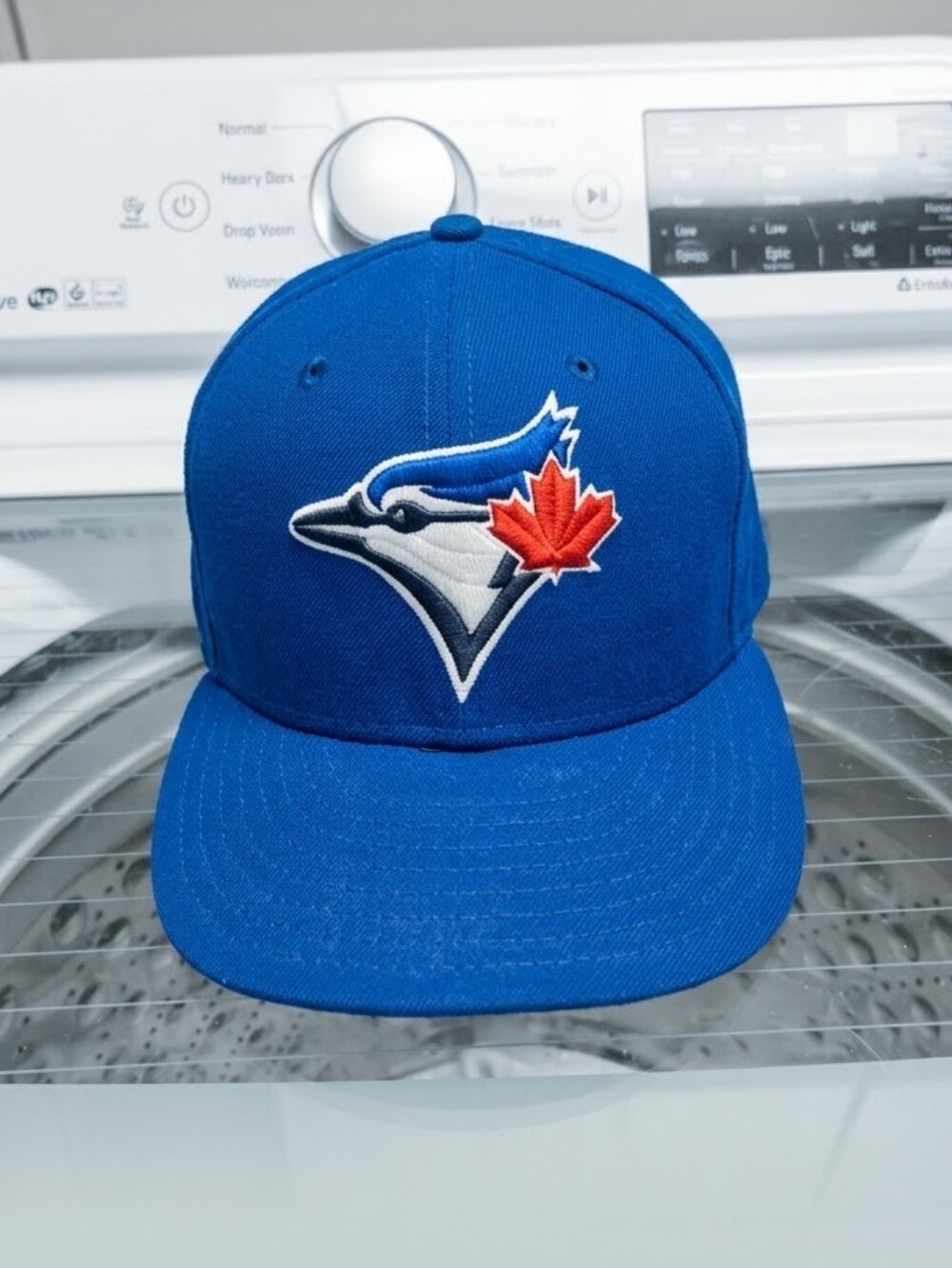 New Era Royal Blue and Black 59FIFTY Fitted Baseball Cap